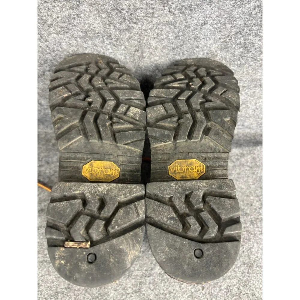 Danner Quarry 3.0‎ Boots Mens Size 4 Brown Vibram Sole Work Hiking Leather USA